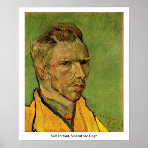 Self Portrait, Vincent van Gogh. Poster