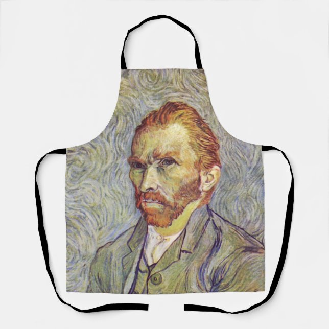   Self-portrait Vincent Willem van Gogh   Apron (Front)