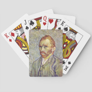   Self-portrait Vincent Willem van Gogh       Playing Cards