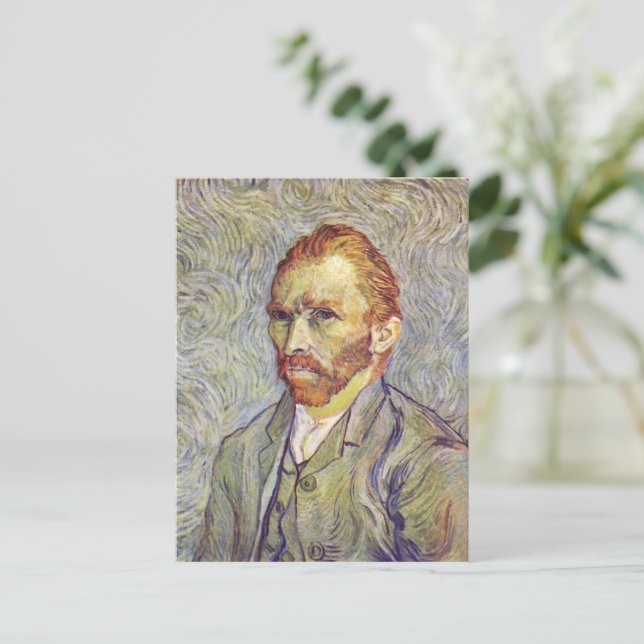   Self-portrait Vincent Willem van Gogh  Postcard (Standing Front)