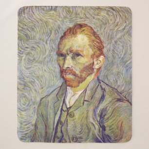Self-portrait Vincent Willem van Gogh Sherpa Blanket