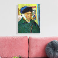 Self-Portrait w Bandaged Ear | Van Gogh |