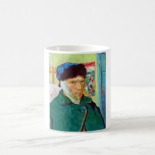 Self-Portrait With a Bandaged Ear, Van Gogh Coffee Mug