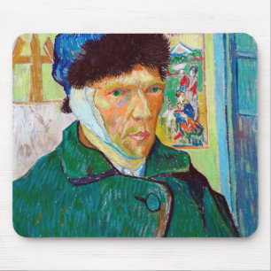 Self-Portrait With a Bandaged Ear, Van Gogh Mouse Mat