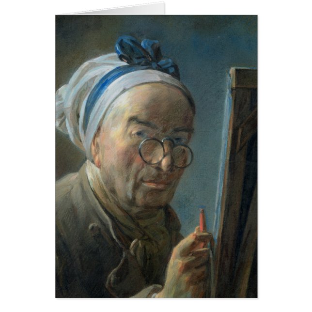 Self Portrait with an Easel, c.1775-79 (Front)