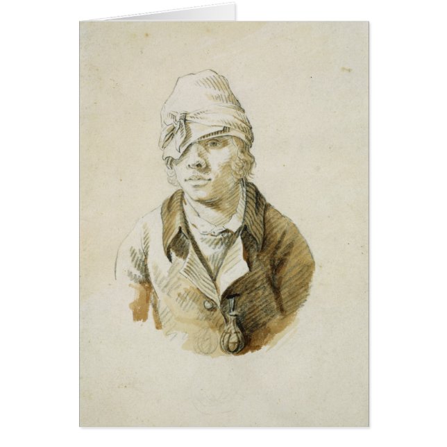 Self Portrait with Cap and Eye Patch (Front)