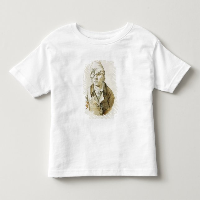 Self Portrait with Cap and Eye Patch Toddler T-Shirt (Front)