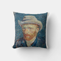 Self Portrait with Grey Felt Hat by Vincent van Go