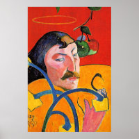 Self-Portrait with Halo and Snake