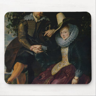 Self portrait with Isabella Brandt Mouse Mat