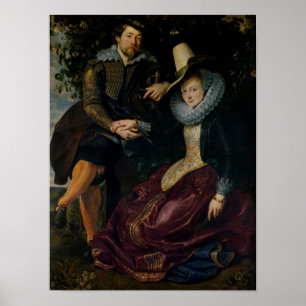 Self portrait with Isabella Brandt Poster