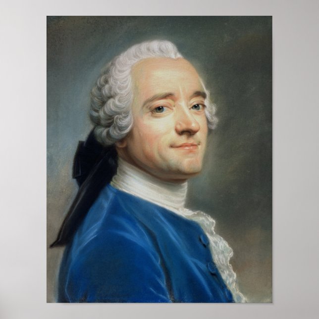 Self Portrait with lace jabot Poster (Front)