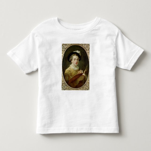 Self Portrait with palette Toddler T-Shirt (Front)