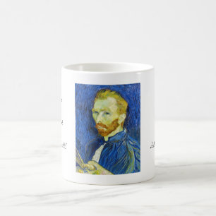 Self Portrait with Pallette vincent van gogh Coffee Mug
