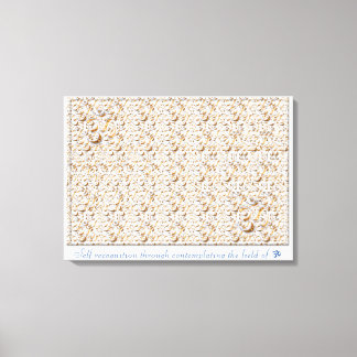 Self Recognition stereogram Canvas Print