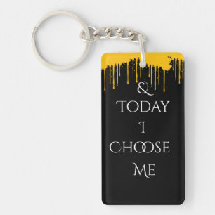 Self-Reminding-Double sided keychain