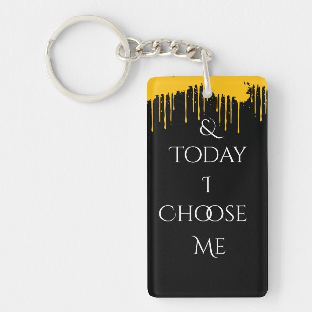 Self-Reminding-Double sided keychain (Front)