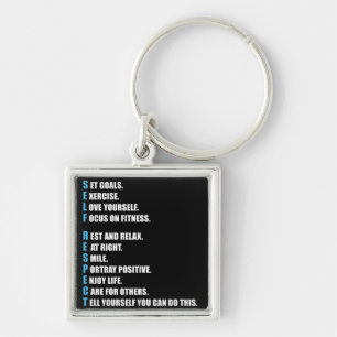 SELF-RESPECT - Motivational Key Ring