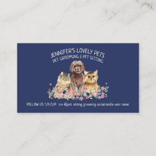 Self Serve Pet Wash Station Business Card