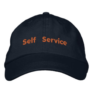 Self Service Printed Text Elegant Empowering-Hat  Embroidered Hat