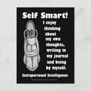 Self Smart - Blank Postcard