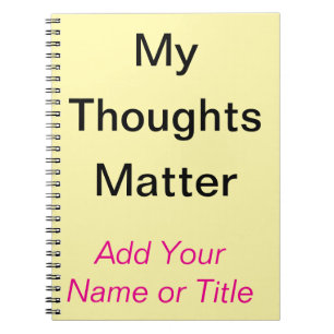 Self-Worth Affirmation Notebook Custom Gift