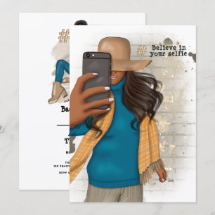 Selfie Bachelorette Invitation