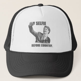 Selfie Before Country - Trudeau Trucker Hat