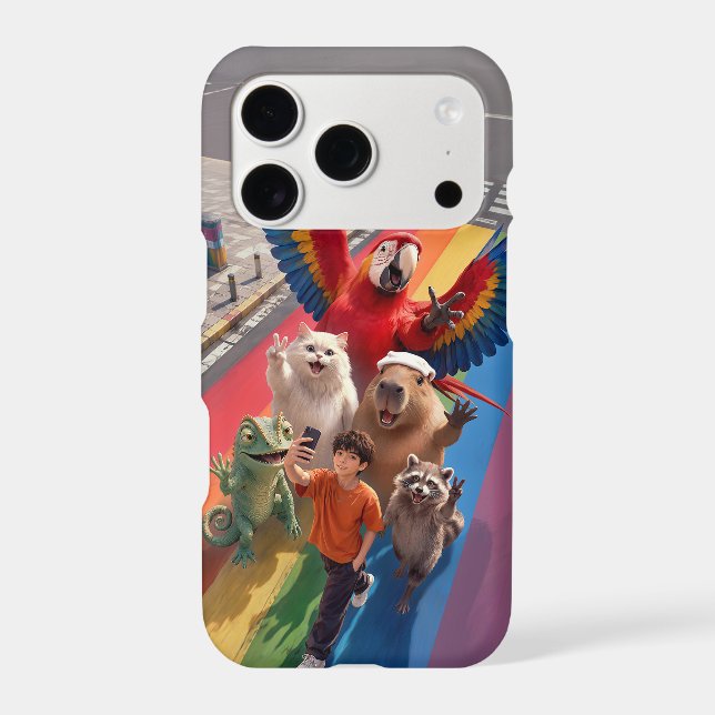 Selfie Boy Rainbow Crossing (Back)