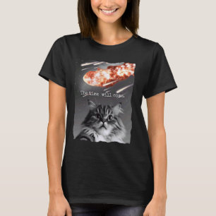 Selfie Cat, Meteorite Impact Day, Cat Meme, Funny T-Shirt