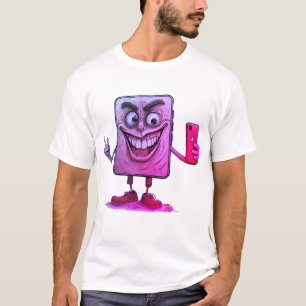 Selfie Moment: Face & Mobile Devices Design" T-Shirt