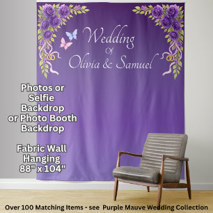 Selfie or Photo-Booth Backdrop Fabric Wall-hanging Tapestry