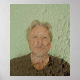Selfie Portrait - Ken Gauge Art Poster