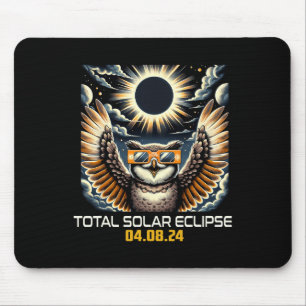 Selfie Solar Eclipse Solar Eclipse 2024 Totality Mouse Mat