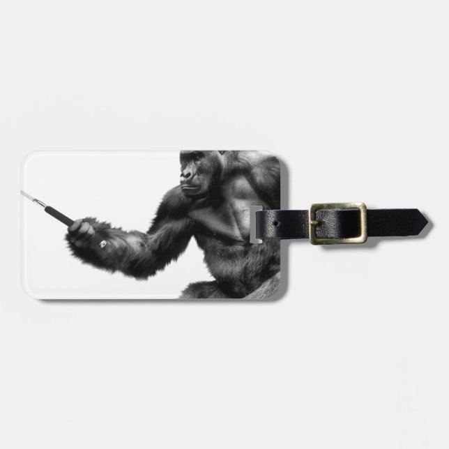 selfie stick luggage tag (Front Horizontal)