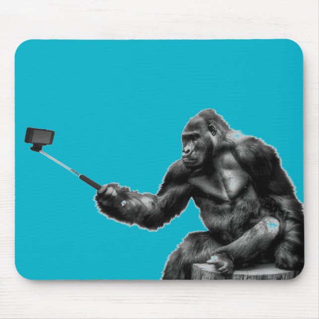 selfie stick mouse mat (Front)