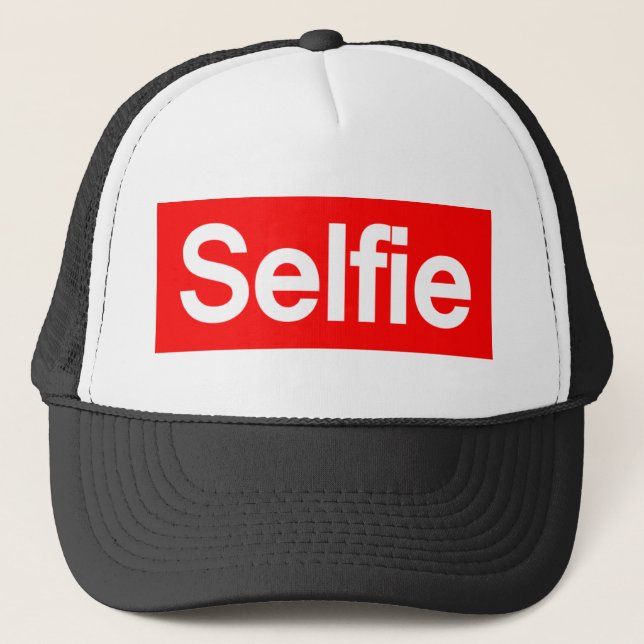 SELFIE TRUCKER HAT (Front)