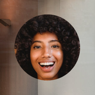 Selfie   Your Face Photo Fun Bachelorette Party Window Cling