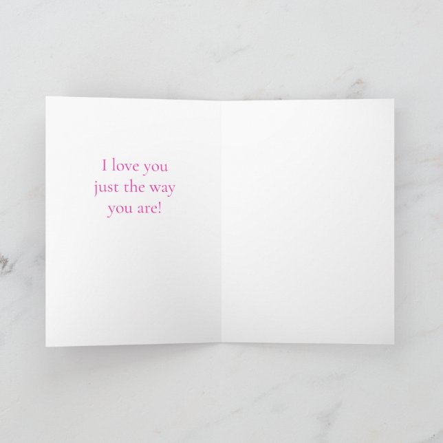 Selflove and acceptance thank you card (Inside)
