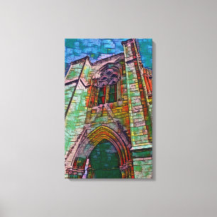 SELIMIYE MOSQUE, Nicosia painting Canvas Print