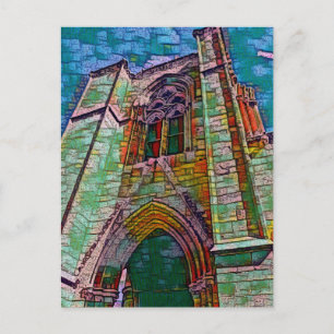 SELIMIYE MOSQUE, Nicosia painting Postcard