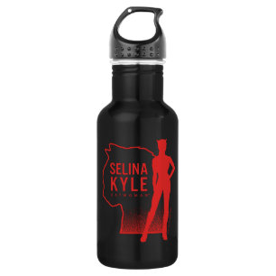 Selina Kyle Catwoman Outline Logo 532 Ml Water Bottle