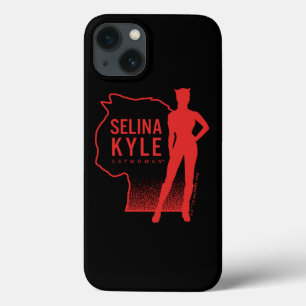 Selina Kyle Catwoman Outline Logo iPhone 13 Case