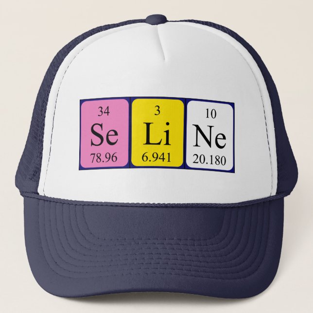 Seline periodic table name hat (Front)