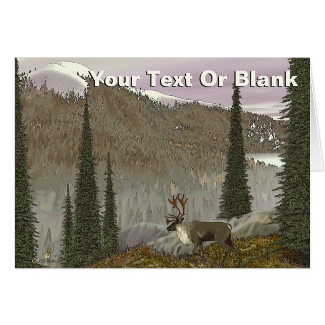 Selkirk Caribou (Front Horizontal)