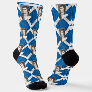 Selkirk Grace Burns Night And Scottish Saltire Socks