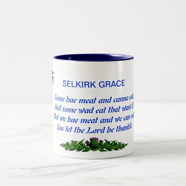 Selkirk Grace Mug (Center)