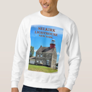 Selkirk Lighthouse, Salmon River New York Sweatshirt