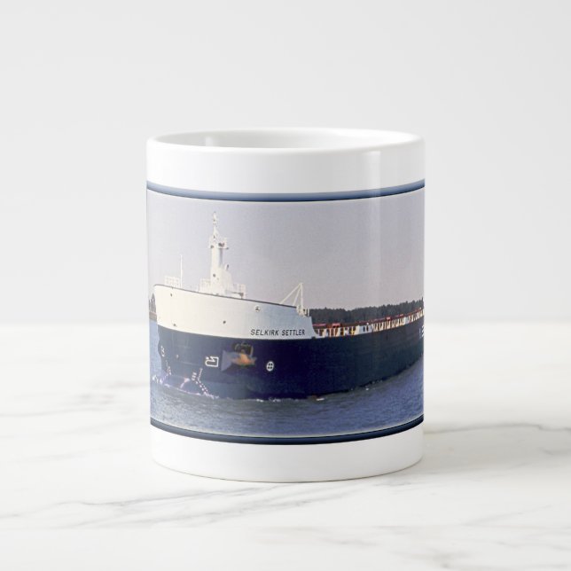 Selkirk Settler jumbo mug (Front)