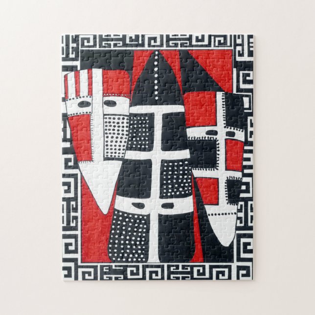 Selknam Puzzle (Vertical)